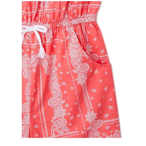 Wonder Nation Girls One Shoulder Romper - Picture 3 of 4